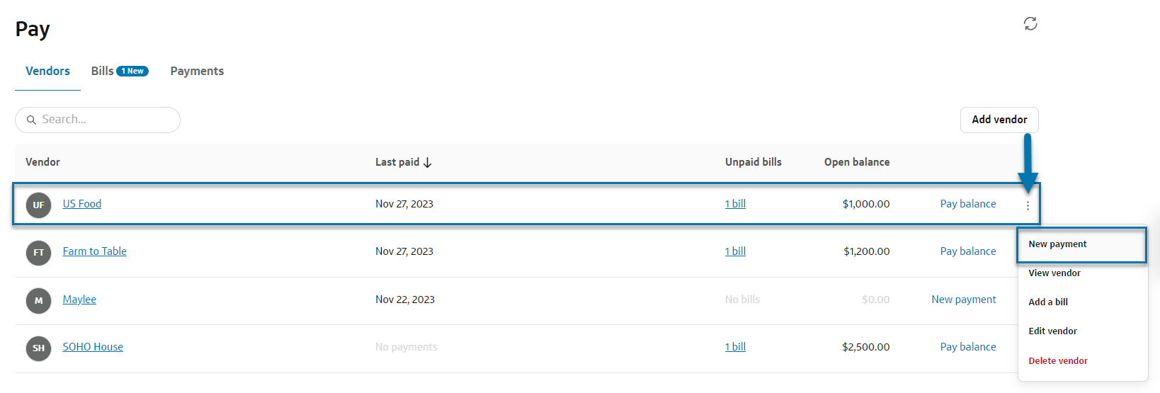 vendor with bills- new payment.png